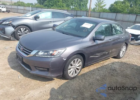 2014 Honda Accord Ex-L V-6 from USA, damaged, VIN 1HGCR3F85EA009135